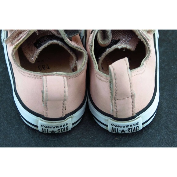Converse All Star Toddler Girls 5 Medium Pink Low Top Leather - Picture 5 of 6